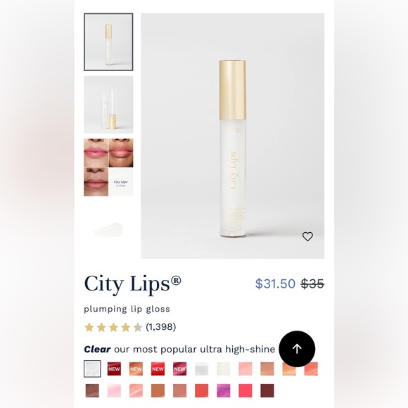 City Lips® Plumping Lip Gloss 0.16 FL OZ 💋 - Picture 16 of 16